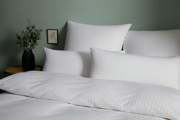 Jersey-Bettwäsche 3507-Solid Stripe (elegante)