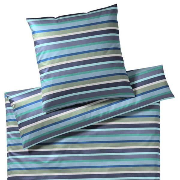Satin-Bettwäsche 2322-Color Stripe (elegante) – Bild 5