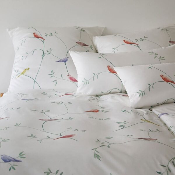 Satin-Bettwäsche 2350-Garden Love (elegante)