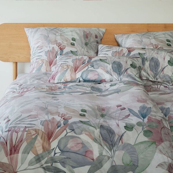 Satin-Bettwäsche 2335-Secret Garden (elegante)