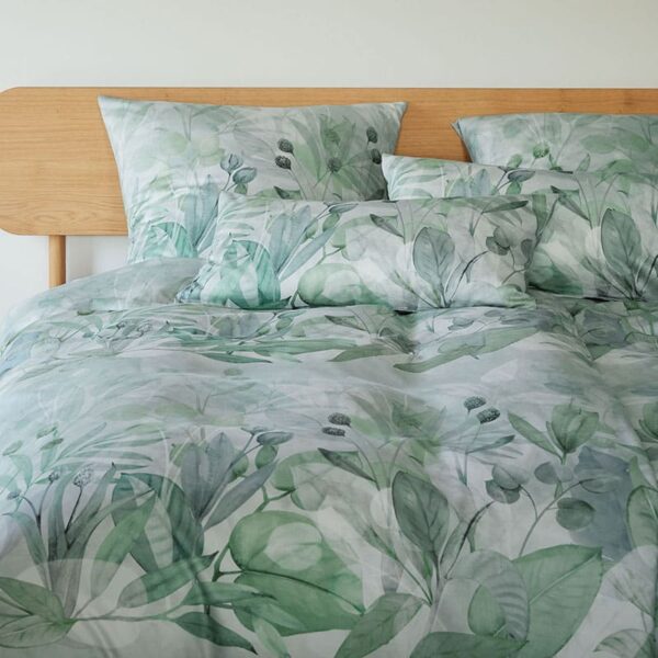 Satin-Bettwäsche 2335-Secret Garden (elegante) – Bild 3